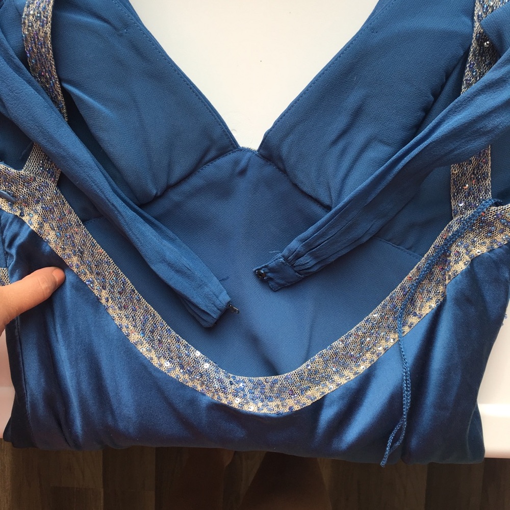 Adrianna Papell Blue Formal Dress - Picture 8 of 8